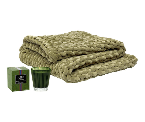 NEST New York x Bearaby Midnight Moss Vetiver Set NEST New York